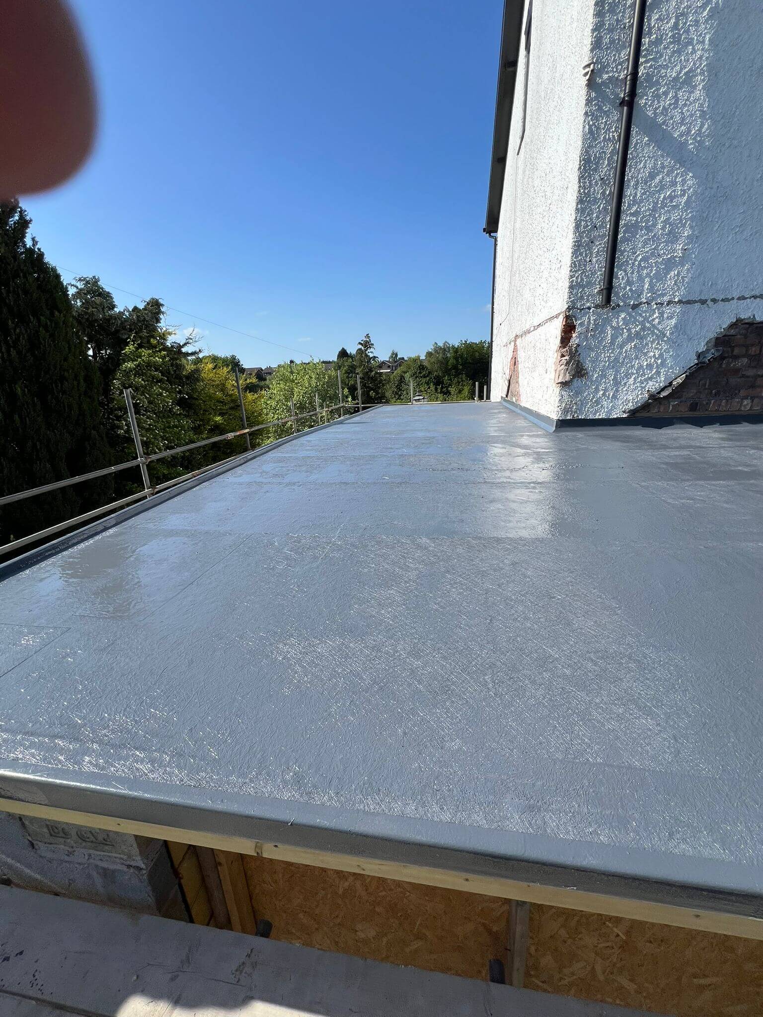 GRP fibreglass roofing preston