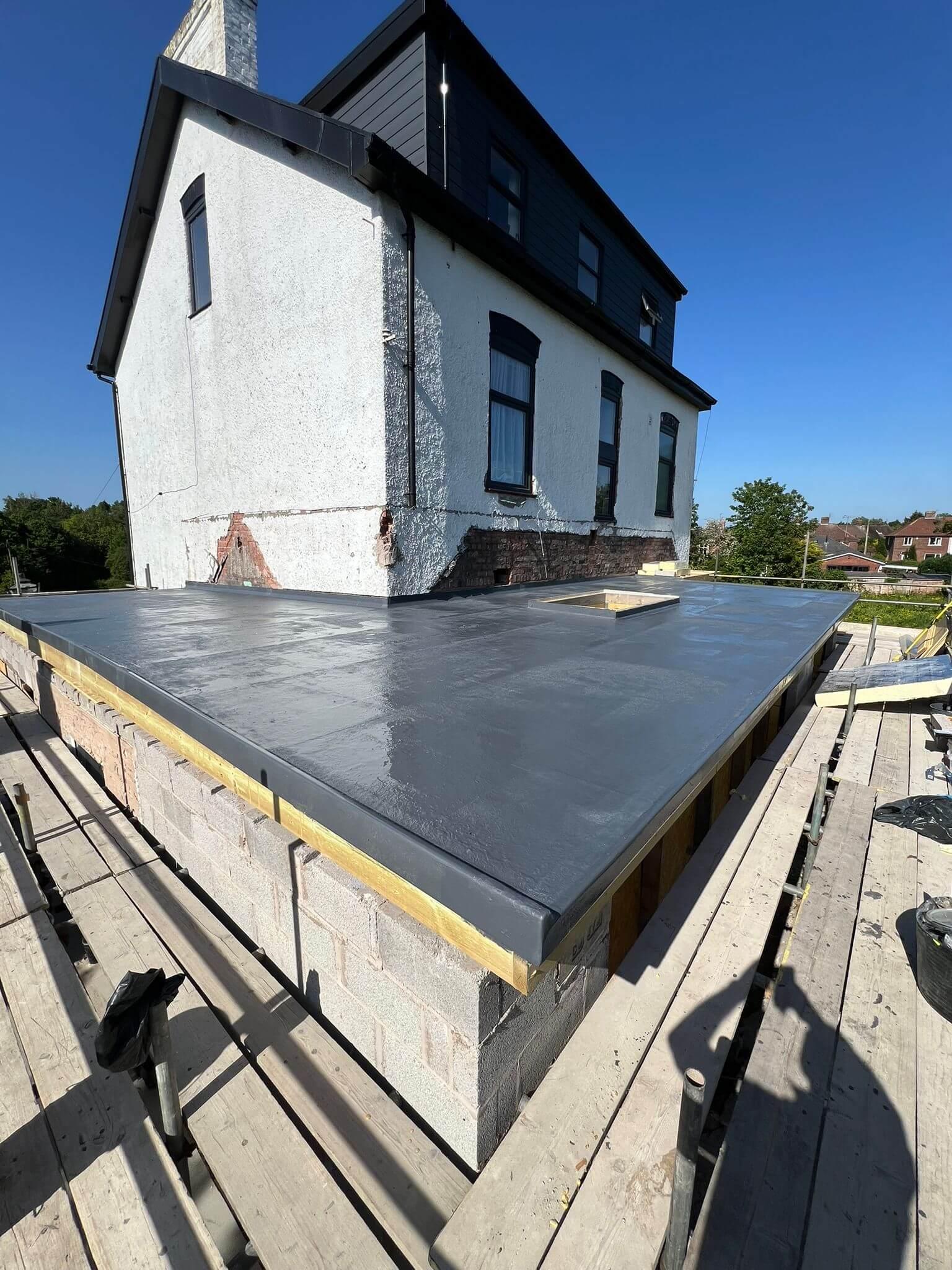 GRP fibreglass roofing preston